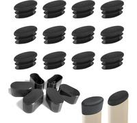 15 Mm X 30 Mm Cuscinetti Ovali per Mobili in Silicone Coprigambe per Sedie Ovali