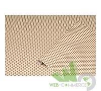 15 MT PLASTICA PELLICOLA ADESIVA GIGLI MARRONE H 45 CM RIVESTIMENTO CASSETTI