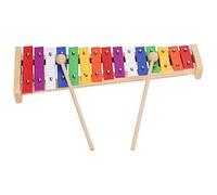 15 Nota Xilofono in Legno con 2 Mazze, Giocattolo Educativo Colorato, Strumento di Xilofono per Bambini Giocattolo Musicale, Xilofono Glockenspiel Educativo per Bambini Ragazze