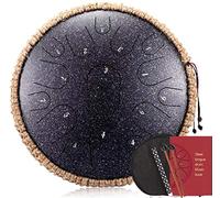 15 Note 13 Pollici D Tangenziale Key Thumue Drum Con Decorazione Della Corda, Ottimo Per La Terapia Musicale Di Meditazione, Include Sacchetto Di Stoccaggio, Libro Di Musica, Bacchetti E Staffa