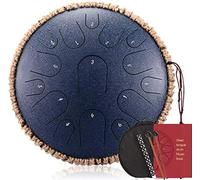 15 Note 13 Pollici D Tangenziale Key Thumue Drum Con Decorazione Della Corda, Ottimo Per La Terapia Musicale Di Meditazione, Include Sacchetto Di Stoccaggio, Libro Di Musica, Bacchetti E Staffa