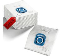 15 Pack Sacchetti per Rowenta Power xxl Silence Force Green Force Max Bianco