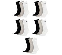 15 Paia Di Calze Sportive Puma Per Tennis Taglia 35 - 49 Unisex Per Lei E Lui