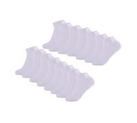 15 paia di calzini da ginnastica monouso Calzini da ginnastica da uomo e da donna per lo sport, i viaggi, l'hotel Calzini alla caviglia Riutilizzabili (IT, Numero, 36, 45, Regular, Regular, Tipo 2)