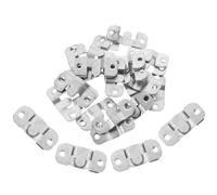 15 Pairs Attaccaglie Per Quadri Ganci Gancio Specchio Appendiabiti Prefissati