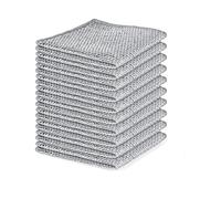 15 panni in filo metallico antigraffio, 20 x 20 cm, multifunzionali, antigraffio, panno per la pulizia dei fili, panni riutilizzabili da cucina, stracci per lavare piatti bagnati e asciutti