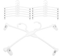 15 Pcs Appendiabiti Per Biancheria Intima Appendino Rack Asciugatura Portatile