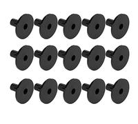 15 PCS COMMANTE PERSCOLATO PLUMPE PLUM, maniche accessori per la sostituzione dei piatti e set di accessori per tasti di tamburo per strumento a percussione