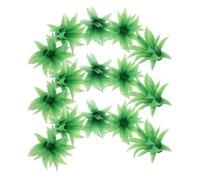 15 Pcs Foglie Realistiche Verdi Artificiali D'albero Per L'artigianato