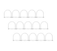 15 Pcs Grucce Per Appendino Barattoli Acciaio Inossidabile Appuntamento