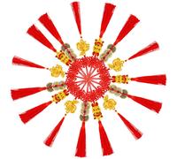 15 Pcs Nodo Cinese Decorazioni Per Il Capodanno Ornamento Del Lunare