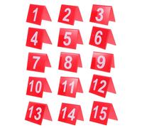 15 Pcs Numeri Per Tavoli Ristorante Tavolo Del Numero Segni Della Tabella