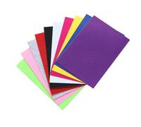 15 Pcs Sewing Supplies Patchwork Fabric Fogli Di Feltro Foglio Adesivo