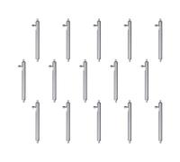 15 perni per cinturino dell'orologio, a sgancio rapido, in acciaio inox, a molla per orologio, facile installazione, asta a sgancio rapido, in acciaio inox