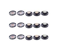 15 Pezzi 8 Ohm 0,25 W 29 mm Altoparlante Chiusura Magnetica per Giocattolo Elettrico