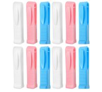 15 Pezzi Apri Ampolle in Plastica Scanalature, Strumento Compatto | Taglio Preciso, Riduce Schegge di Vetro, per Laboratorio e Clinica, Colore Assortito