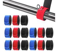 15 Pezzi Cinghie per Canna da Pesca, Fascette Elastiche Cintura, Attrezzatura e Accessori da Pesca per Fissare Le Canna