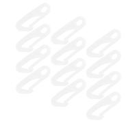 15 Pezzi Clip per Bandiere per Portabandiera, 10mm | Rinforzate e Bloccaggio Robusto, Cambio Rapido degli Striscioni, per Giardino e Gestori Immobiliari