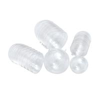 15 pezzi Creative Candy Box a sfera decorata rotonda Clear Plastic Storage Box