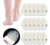15 pezzi Cuscinetti in gel per vesciche, Cuscinetti in gel per vesciche, Patch sigillanti in gel per vesciche, Adatti per prevenire e recuperare vesciche su dita, alluci, talloni, impermeabili, ultra 