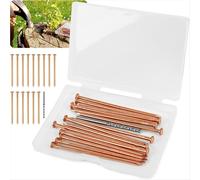 15 pezzi di chiodi di rame per uccidere il ceppo dell'albero