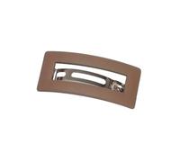 15 pezzi di fermagli for capelli quadrati multicolori satinati alla moda for accessori da festa for donne e ragazze per Donne(Coffee)