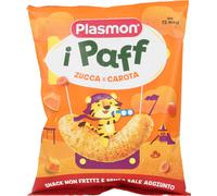 15 pezzi di i paff plasmon alla zucca e carota snack non fritto per bambini - 15
