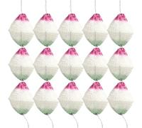 15 Pezzi Doppio StratoCappotti Outdoor Escursionismo Campeggio Lampada a Gas Mantello, Lanterna Copertura Rete, Retina per Lampada a Petrolio