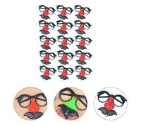 15 pezzi Funny Clown Circus Clown Costume Glasses for Children (Style Random)