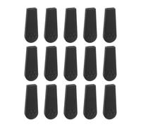 15 Pezzi Manicotti in Gomma Nera per Pinza di Macchina Antiscivolo | Ricambio Resistente All’usura, Superficie Puntinata, per Gestione Caramelle e Pacchi Regalo