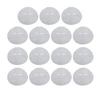 15 pezzi maschera per il viso al grafene foglio usa e getta fai te maschera per il viso detergente idratante delicata non irritante per materiale di biomassa per pelli sensibili