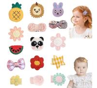 15 Pezzi Mollette Capelli Neonata,Fermagli Neonata per Capelli Mini, Accessori per Capelli Bambina,Forcine Colorate per Capelli Bambina,Pinzette Capelli Neonata,Coffret Cadeau pour Tout-Petits Filles