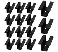 15 pezzi Morsetto Centrale,Kit Di supporto Per Modulo Solare,Accessori Per Guida Di Montaggio PV,Morsetti Centrali Per Pannelli Solari Per 25-45mm Pannelli Solari Fotovoltaic