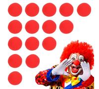 15 Pezzi Nasi Rosso di Spugna Naso da clown di schiuma Pagliaccio nose festa magica di Natale, festa di compleanno, decorazioni di nozze, per bambini e adulti,cartoni animati in maschera