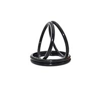15 pezzi O-ring in gomma nitrile butadiene idrogenata, Diametro del filo 1.5mm Diametro interno 23mm Diametro esterno 26mm, Noir, 1.5x23x26mm