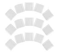 15 Pezzi Paraurti Valvola in Gomma Bianca 4mm | Forma Precisa, Installazione Rapida, Assorbimento Urti e Riduzione Rumore, Pezzo di Ricambio per Strumenti
