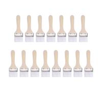 15 pezzi Pennelli per pittura Pennello piatto da 2" Pennello per pittura da muro