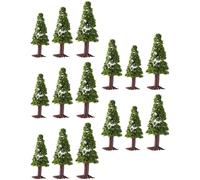 15 pezzi Pine Modle Modle fai da te Scenario Paesaggio Architettura dell'albero