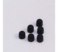 15 Pezzi Punte di Ricambio in Silicone Nero per Stilo Tablet | Finitura Liscia Conduttiva, Compatibili Schermi Capacitivi, senza Segni Né Rumore, Penna Esclusa