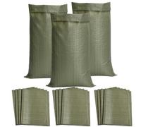 15 Pezzi Sacchi Giardinaggio,Sacchi per Macerie,Sacchi Sabbia Antiallagamento 80x120cm,Sacchi Antiallagamento,Sacchi di Sabbia Antiallagamento,Sacco da Giardino,Sacchi di Ghiaia per Giardino