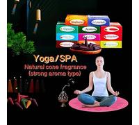 15 pezzi / scatola Premium Cono per incenso torre, goditi la fragranza dell'India con 15 pezzi di coni per incenso - Eucalipto, Salvia Bianca, Ylang, Palo Santo, Sandalo, Lavanda e altro - Perfetti pe