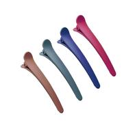 15 pezzi/set fermagli a becco d'anatra colori caramella parrucchieri fai da te forcine for capelli in plastica for la cura dei strumenti for lo styling professionali per Donne(Mix)