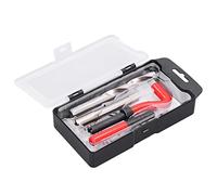 15 Pezzi/set Kit di Riparazione Filettatura Inserto Utensile Manuale Compatibile per la Riparazione Automatica M14x1,50 Mm