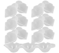 15 Pezzi Stampo in Silicone Tazze Misurazione Riutilizzabili | Facile da Pulire, Alta Resistenza Termica, Uso Versatile in Studio e Attività All'aperto