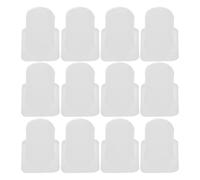 15 Pezzi Tampone in Gomma Bianca da 4mm per Valvole | Compatibilità Multi Modello, Uso in Banda Scolastica e Interno, per Ottoni, Manutenzione e Protezione