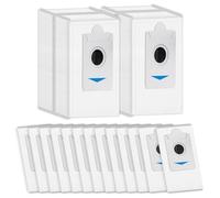 (15 Pezzi) X2 Omni Sacchetti di Ricambio Compatibili con Aspirapolvere Robot ECOVACS DEEBOT X5 Omni/ X5 Pro Omni/ X2/ X2 Omni/ T30S AI/ DEX86,con Strato Filtro ai Carboni Attivi, Sacchetti usa e Getta