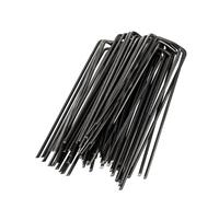 15 picchetti da giardino, picchetti robusti antiruggine da giardino, chiodi per il controllo delle erbacce, barriere contro le erbacce, in pile e recinzioni