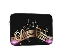 15 Pollice Laptop Sleeve Bag Impermeabile Antiurto Laptop Case Bag Novel Nota Musicale Borse Pelle Del Computer Leggero Tablet Custodia