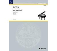 15 preludes: for piano. piano.