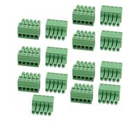 15 pz LC1 AC300V 8A passo 3,5 mm 5P PCB blocco terminale collegamento filo